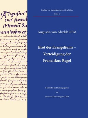 cover image of Brot des Evangeliums--Verteidigung der Franziskus-Regel